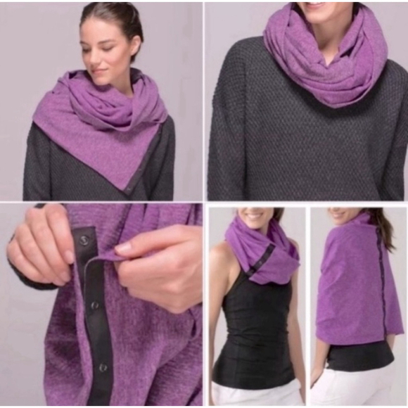Lululemon Accessories - Women's Lululemon Vinyasa Wrap, OS, Purple